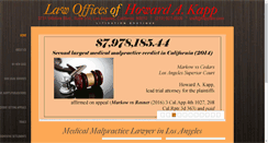 Desktop Screenshot of kapplaw.com